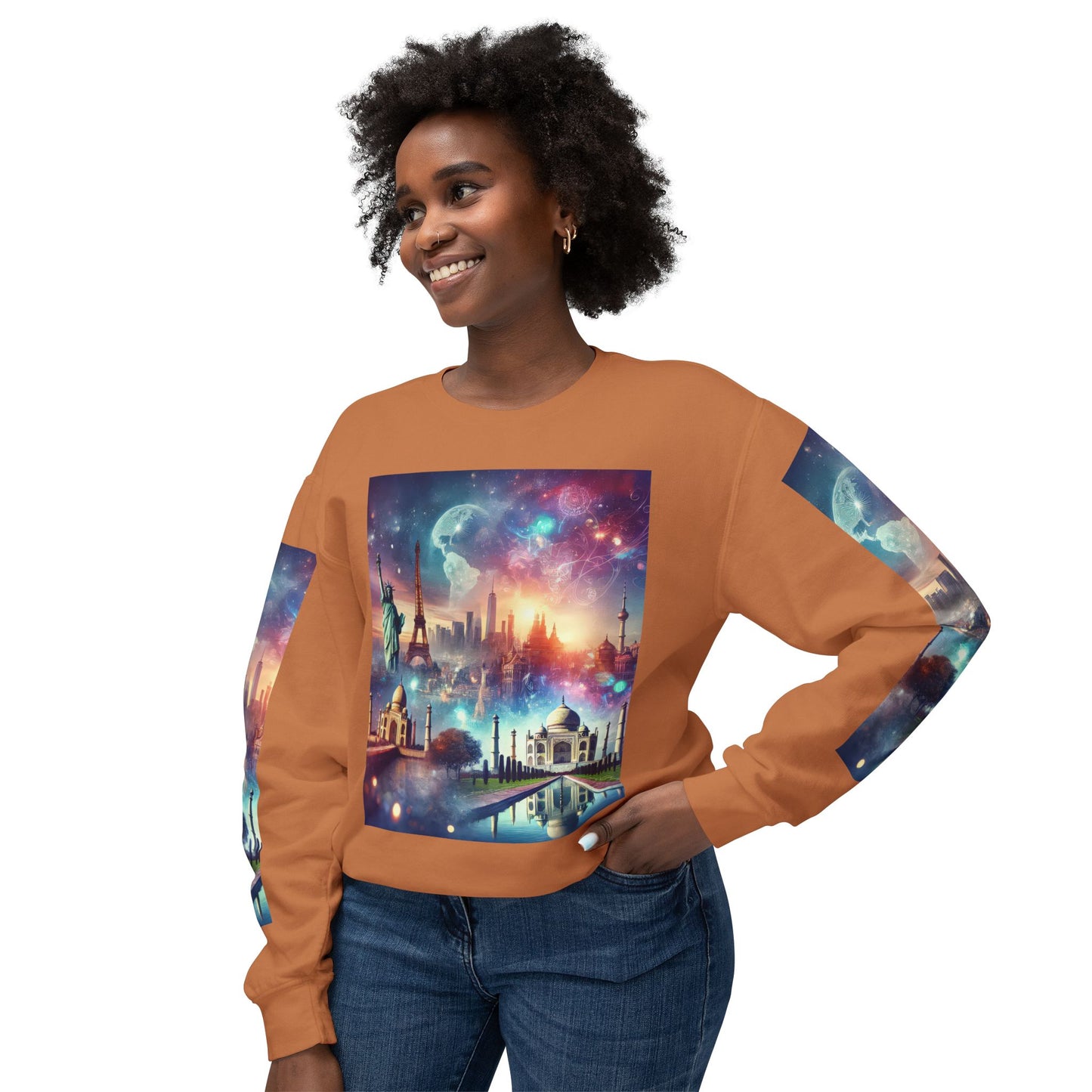 Unisex Lightweight Crewneck Sweatshirt