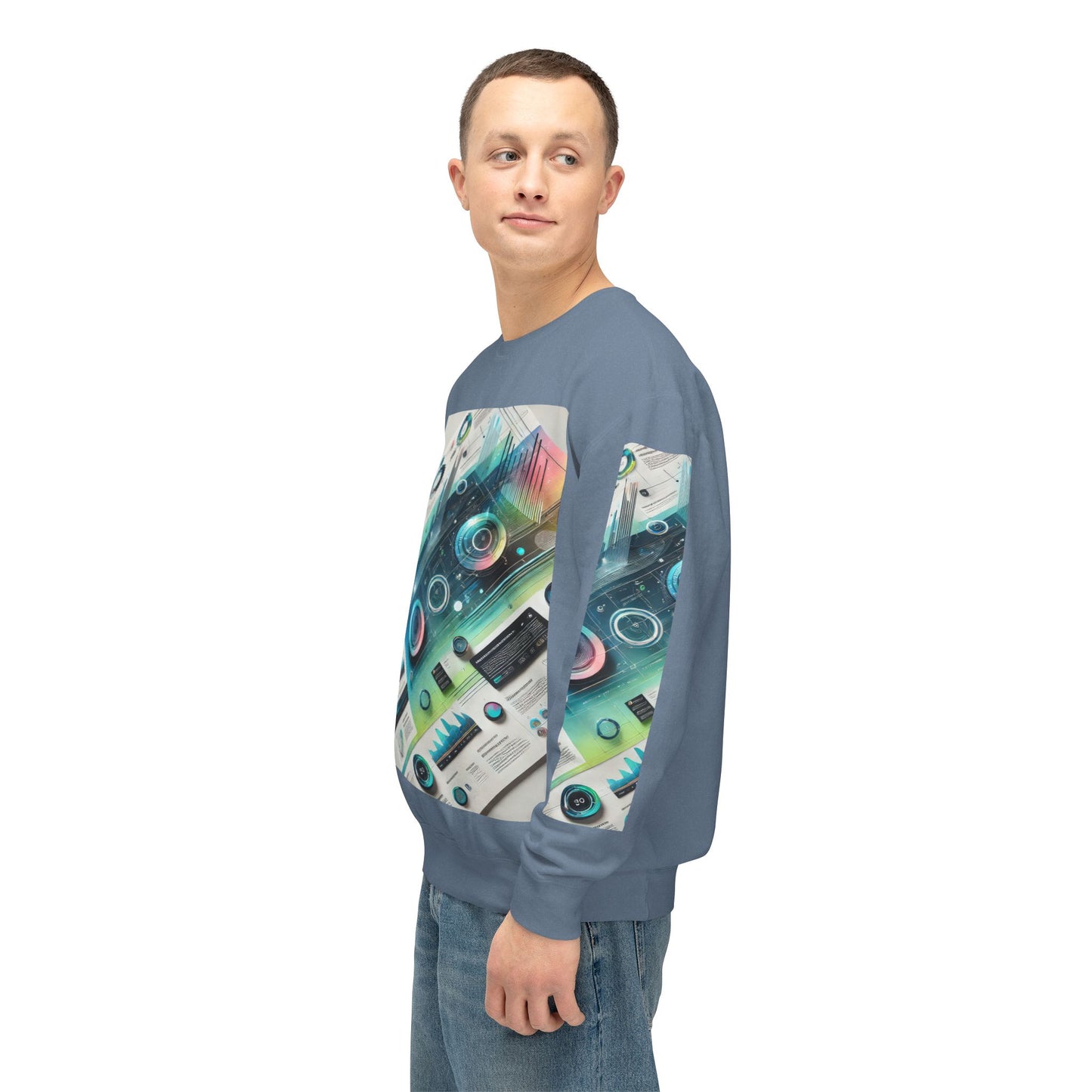 Unisex Lightweight Crewneck Sweatshirt