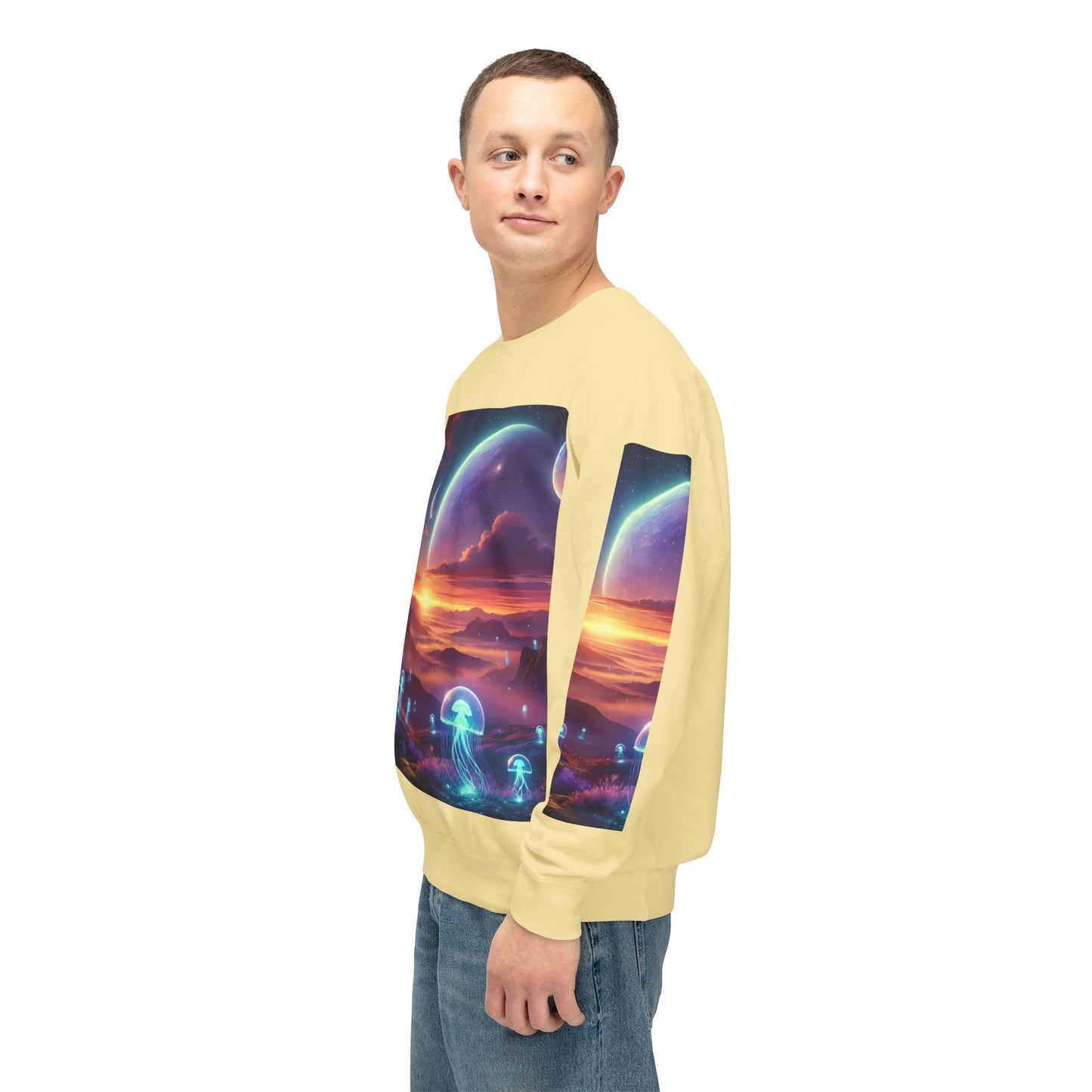 Unisex Lightweight Crewneck Sweatshirt