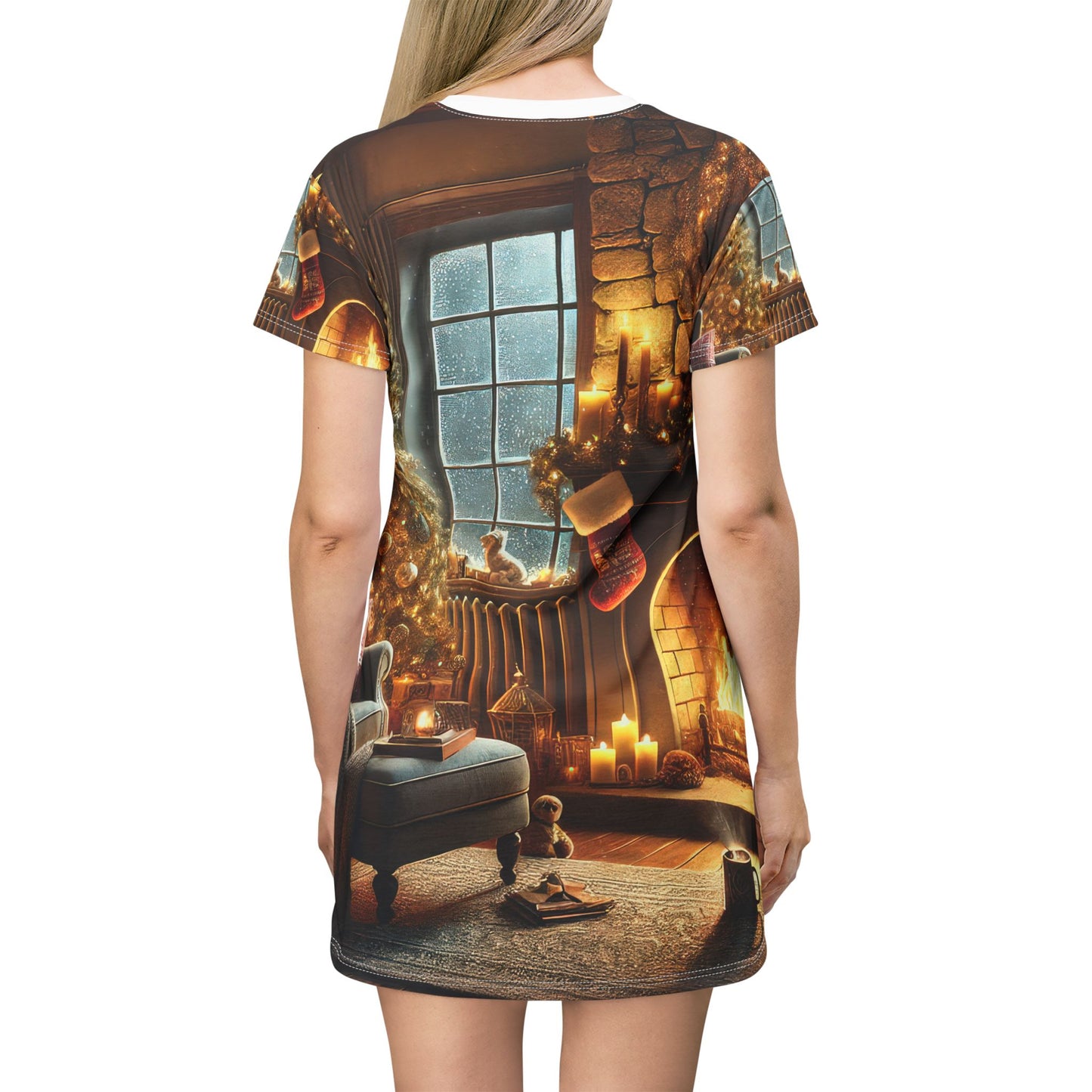 T-Shirt Dress (AOP)