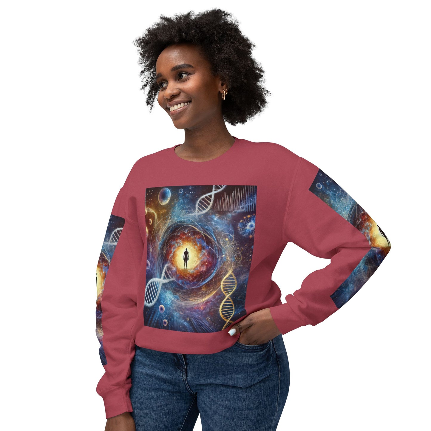 Unisex Lightweight Crewneck Sweatshirt