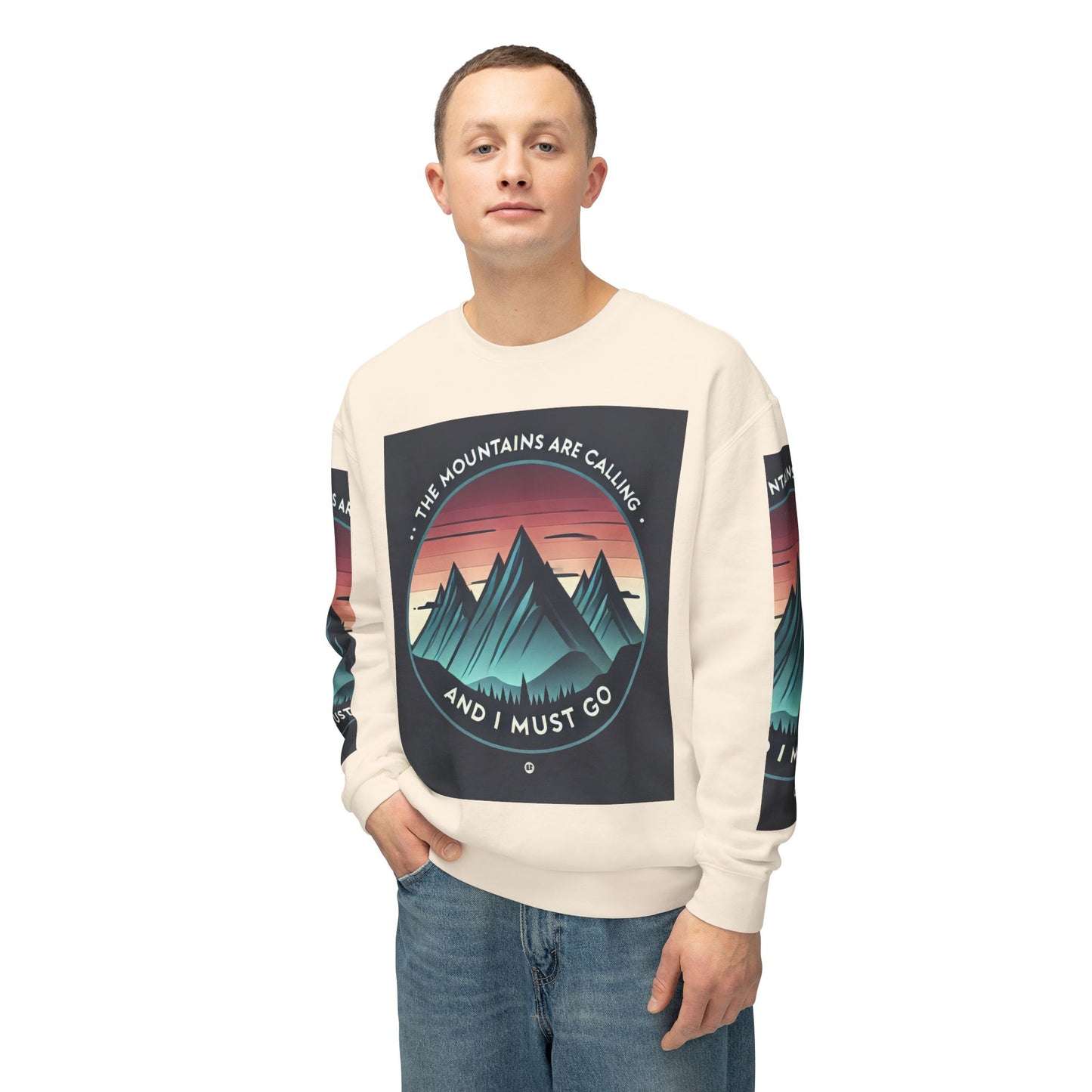 Unisex Lightweight Crewneck Sweatshirt