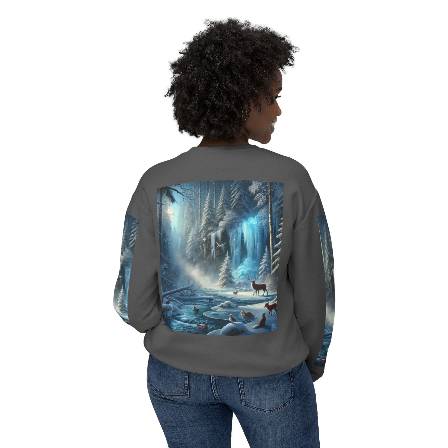 Unisex Lightweight Crewneck Sweatshirt