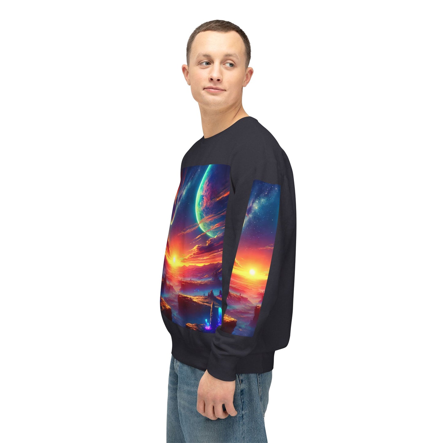 Unisex Lightweight Crewneck Sweatshirt