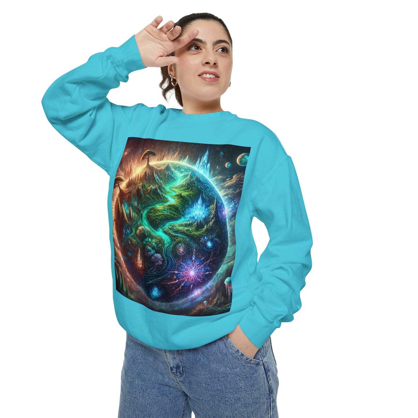 Unisex Garment-Dyed Sweatshirt