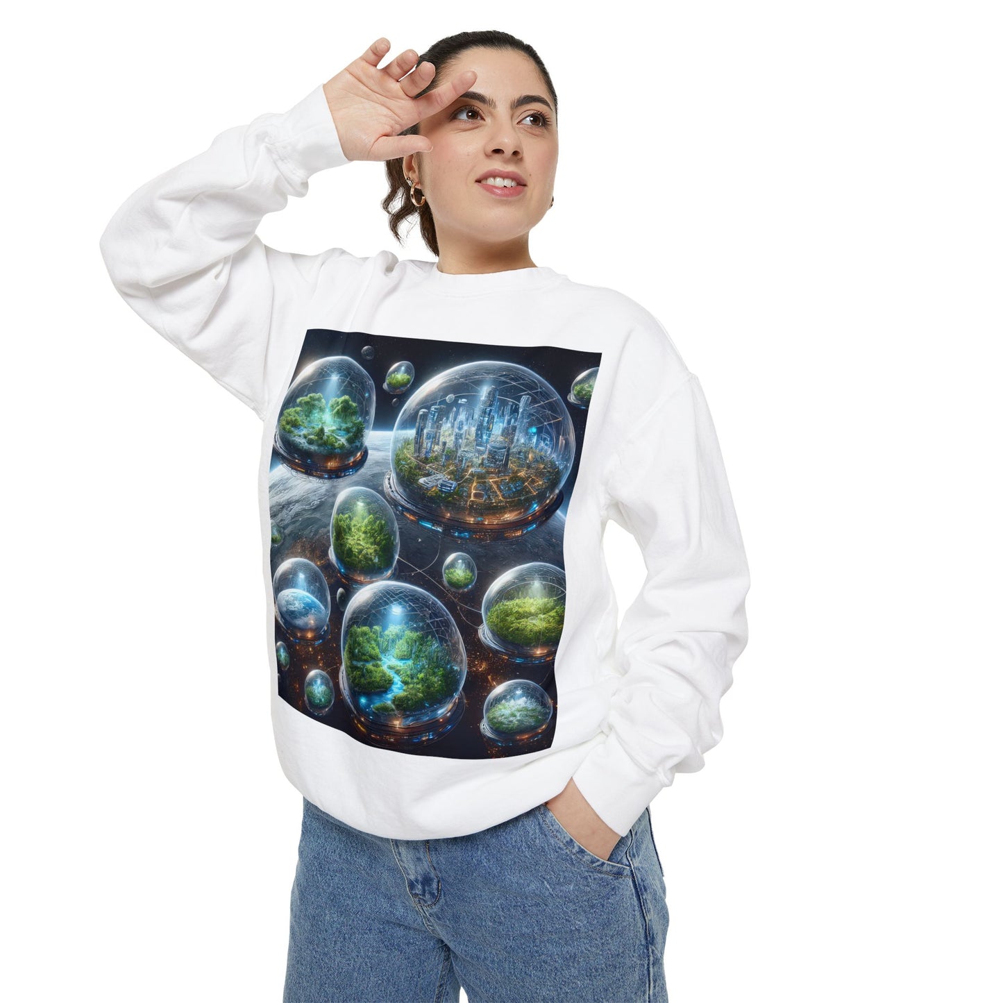 Unisex Garment-Dyed Sweatshirt