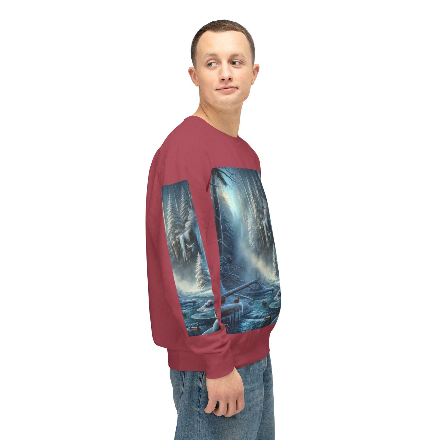 Unisex Lightweight Crewneck Sweatshirt