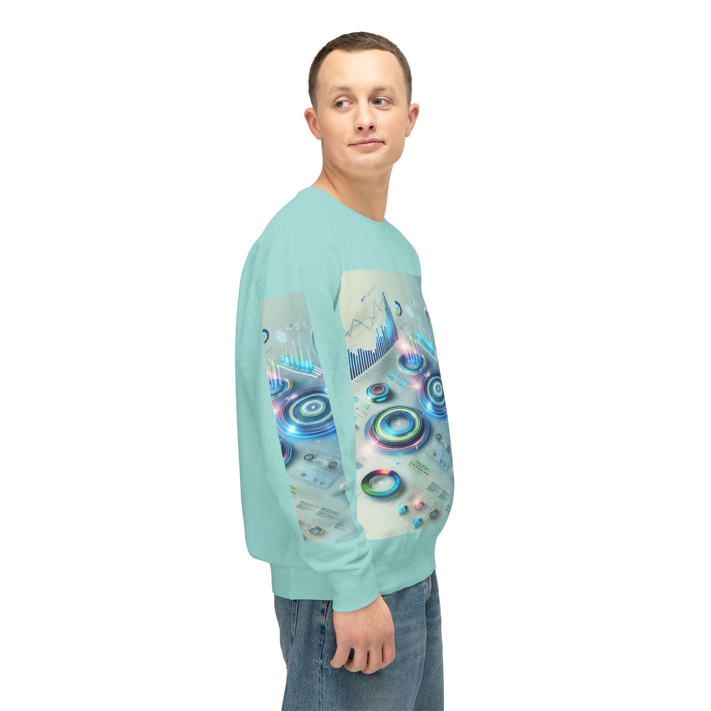 Unisex Lightweight Crewneck Sweatshirt