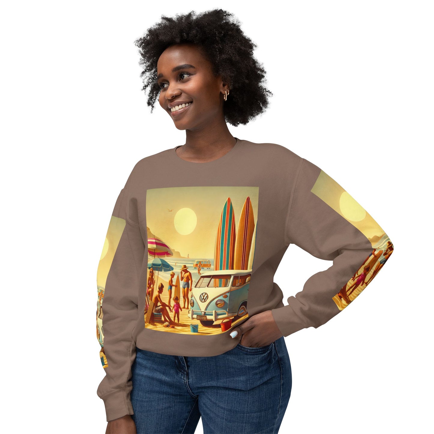 Unisex Lightweight Crewneck Sweatshirt