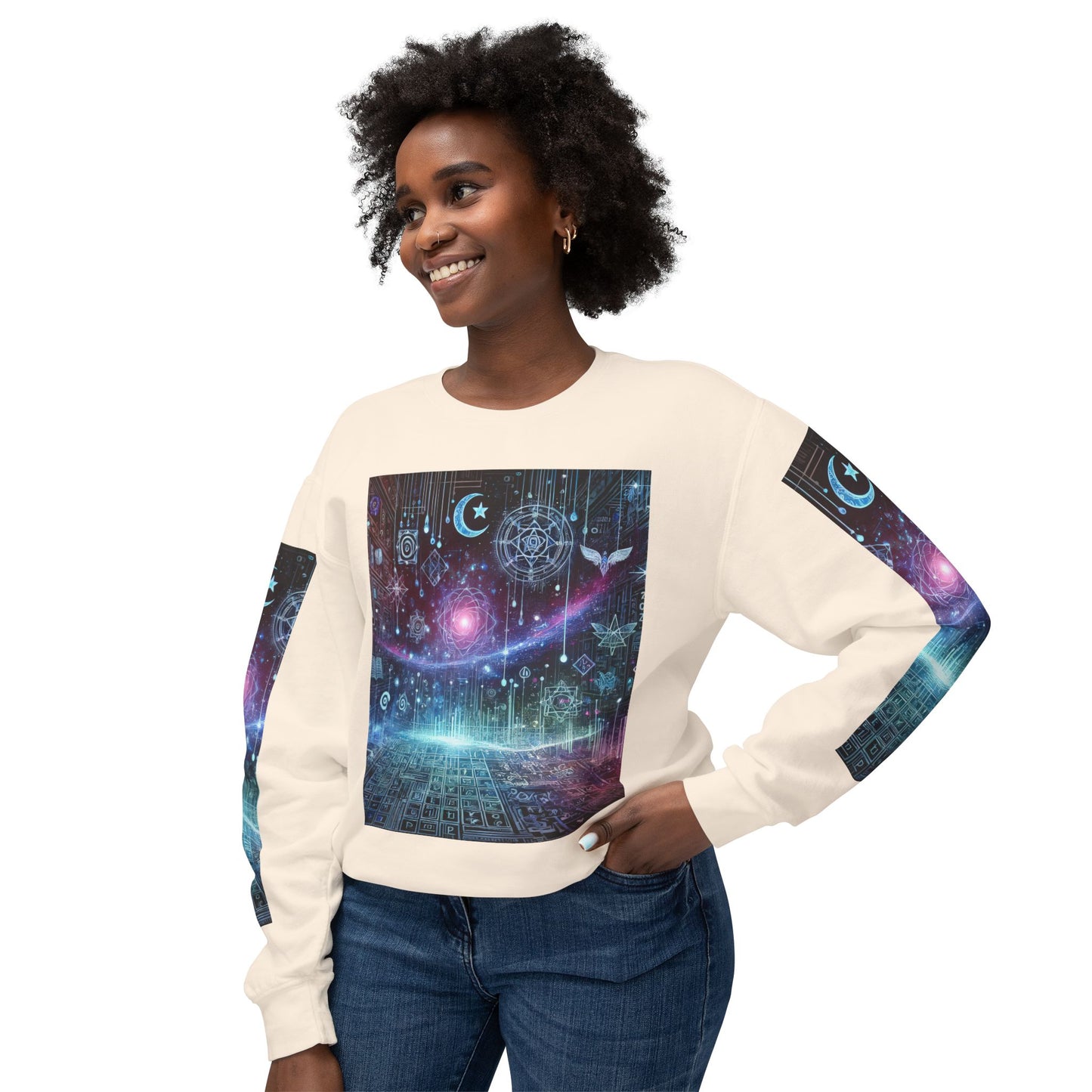 Unisex Lightweight Crewneck Sweatshirt