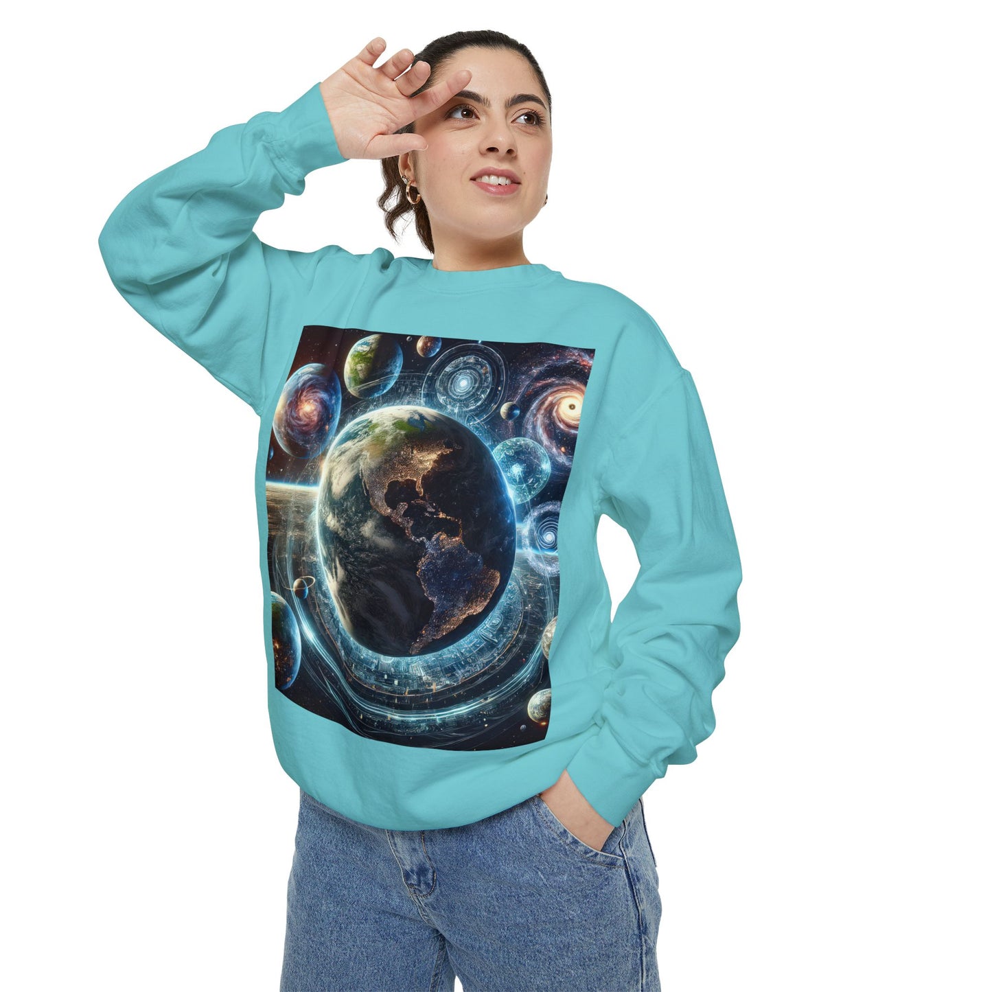 Unisex Garment-Dyed Sweatshirt