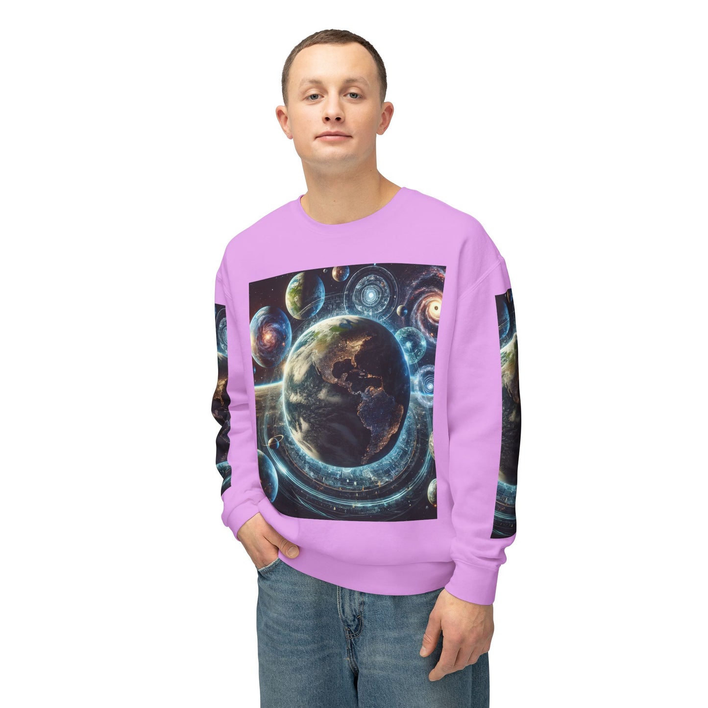 Unisex Lightweight Crewneck Sweatshirt