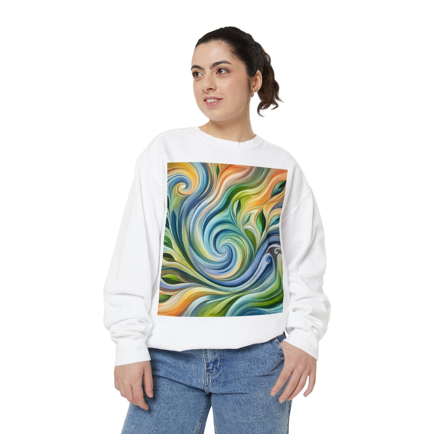 Unisex Garment-Dyed Sweatshirt