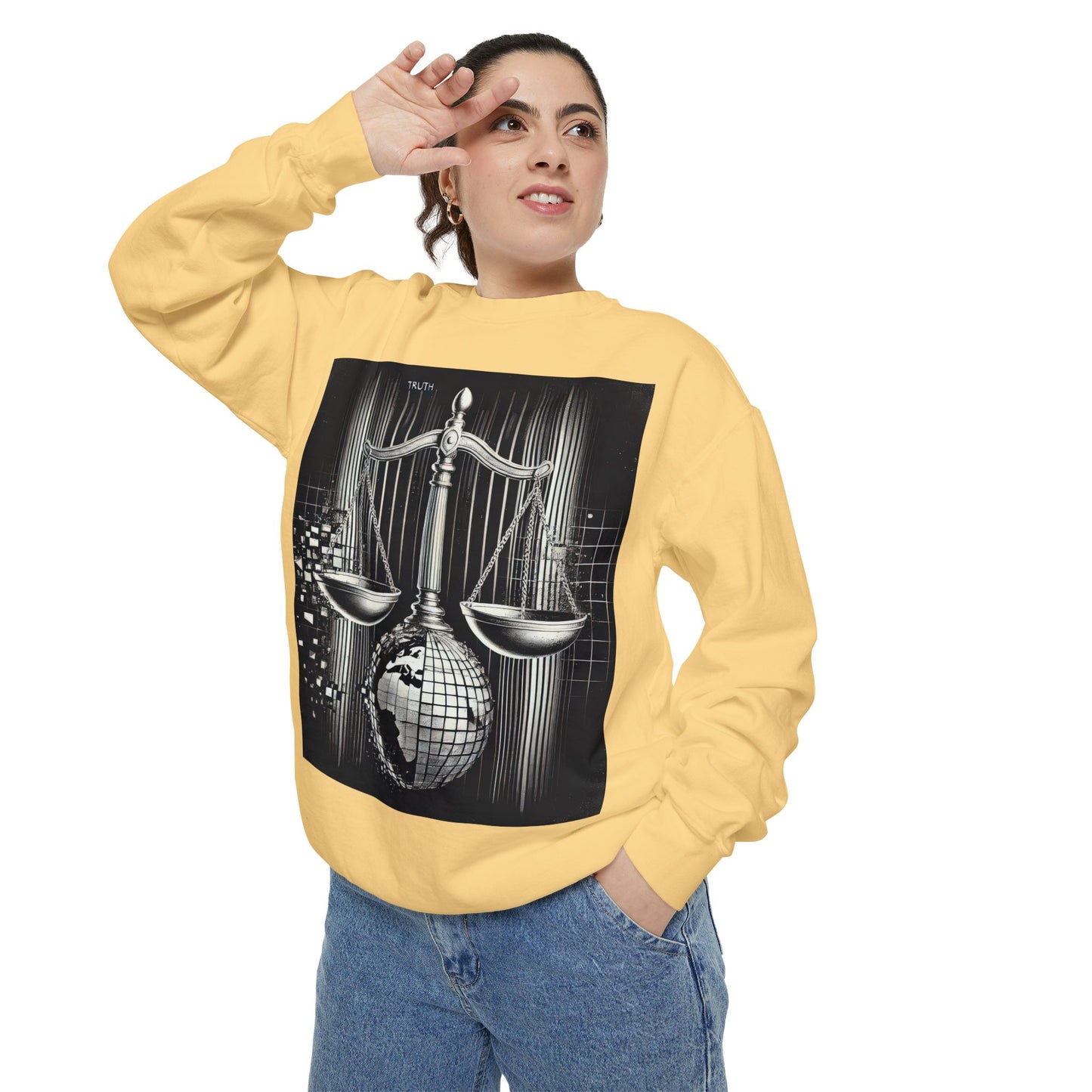 Unisex Garment-Dyed Sweatshirt