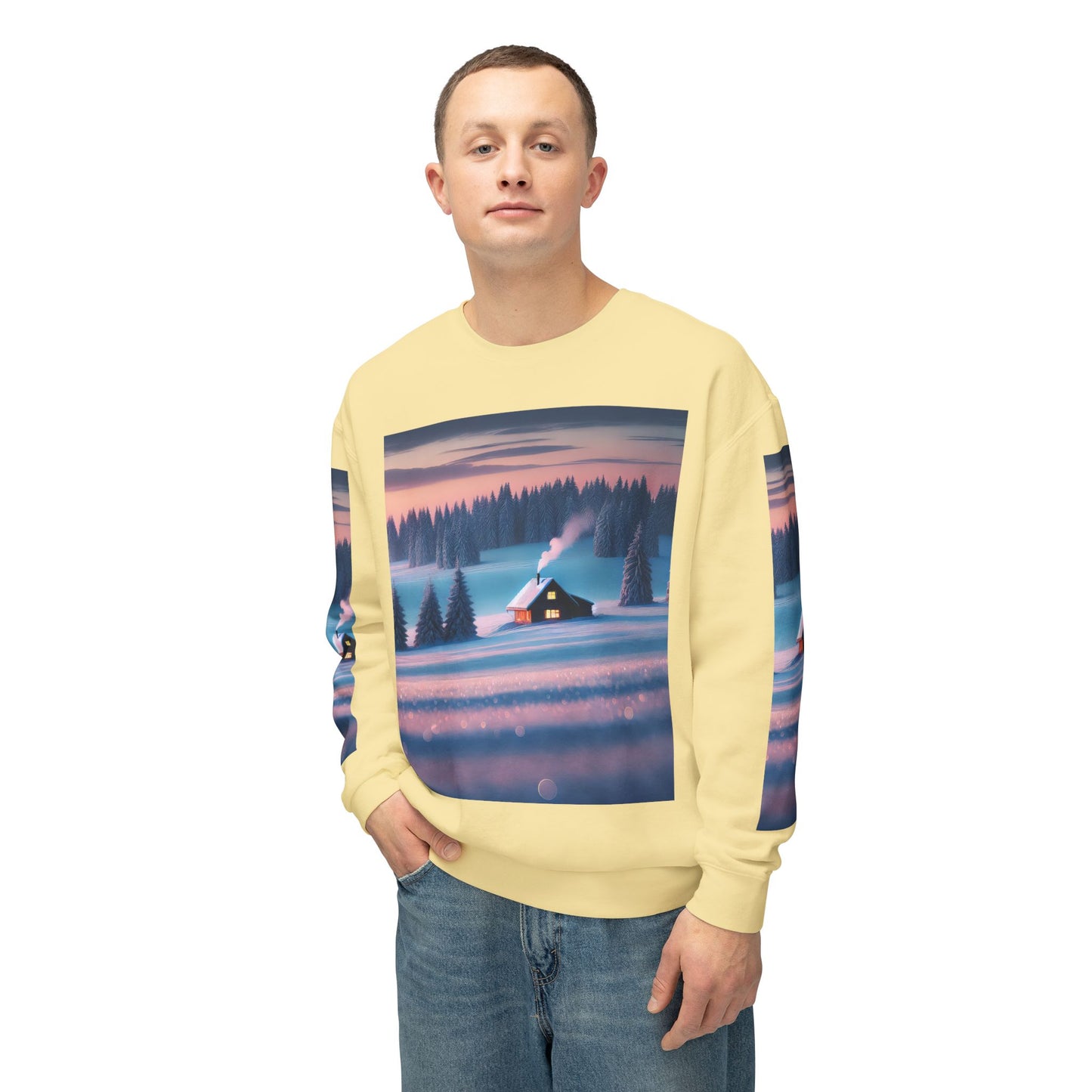 Unisex Lightweight Crewneck Sweatshirt