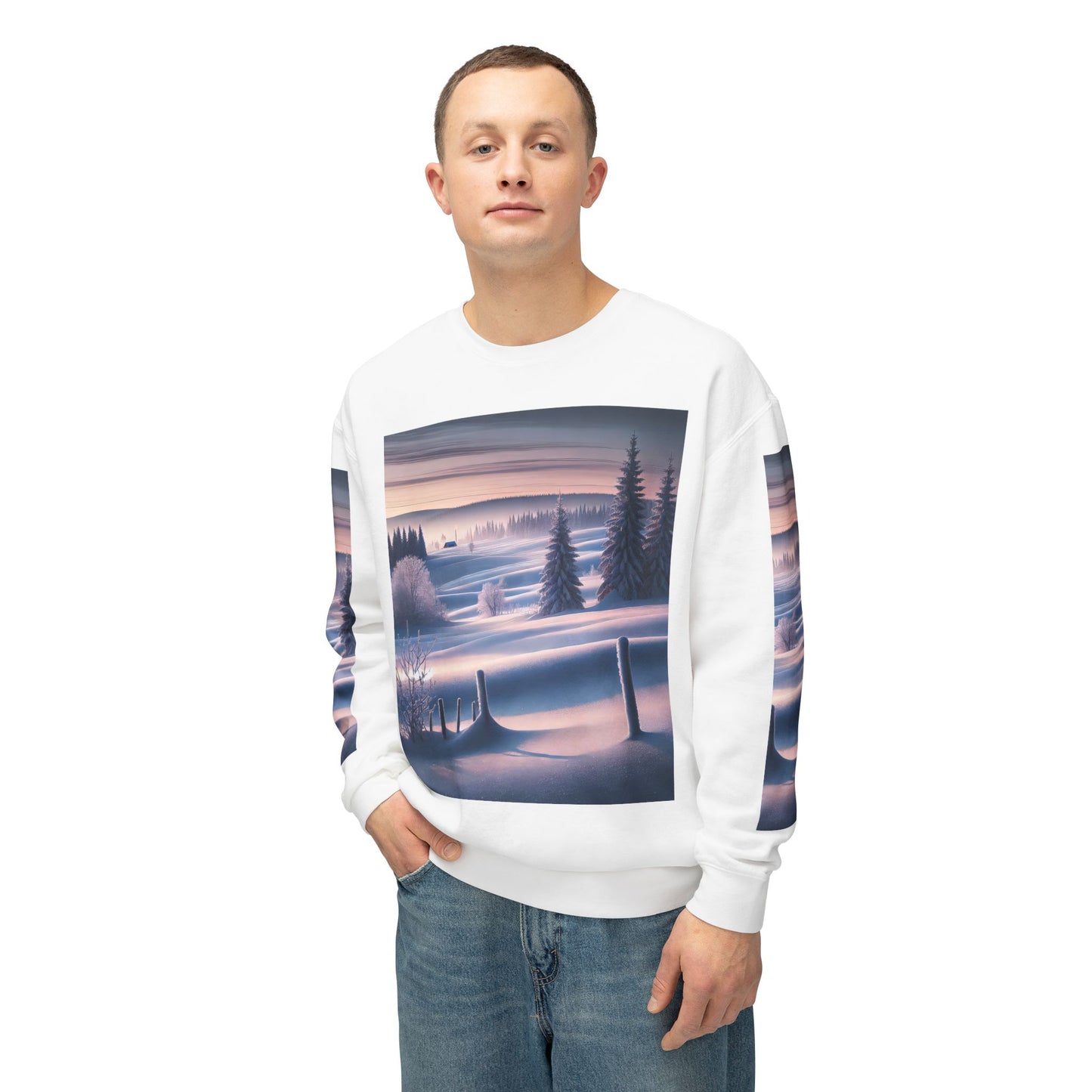 Unisex Lightweight Crewneck Sweatshirt