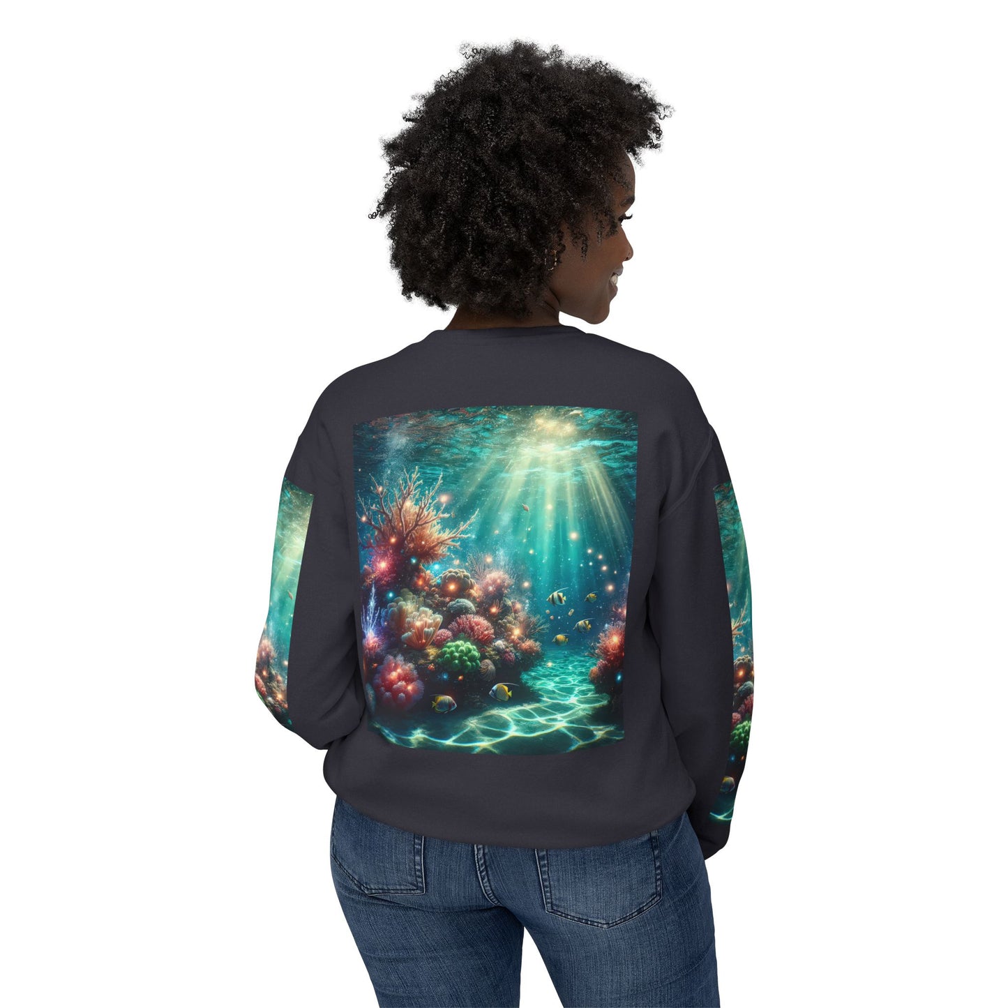 Unisex Lightweight Crewneck Sweatshirt