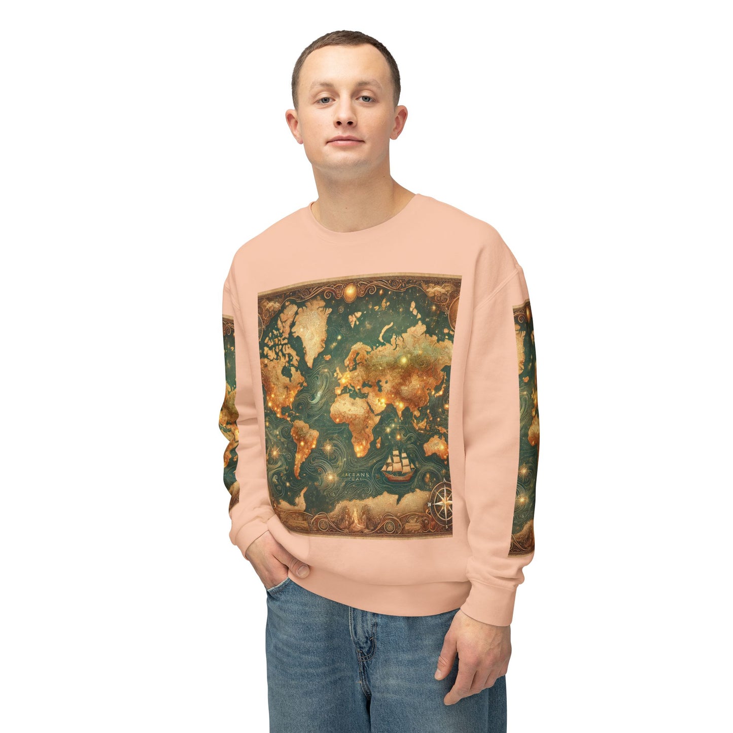 Unisex Lightweight Crewneck Sweatshirt