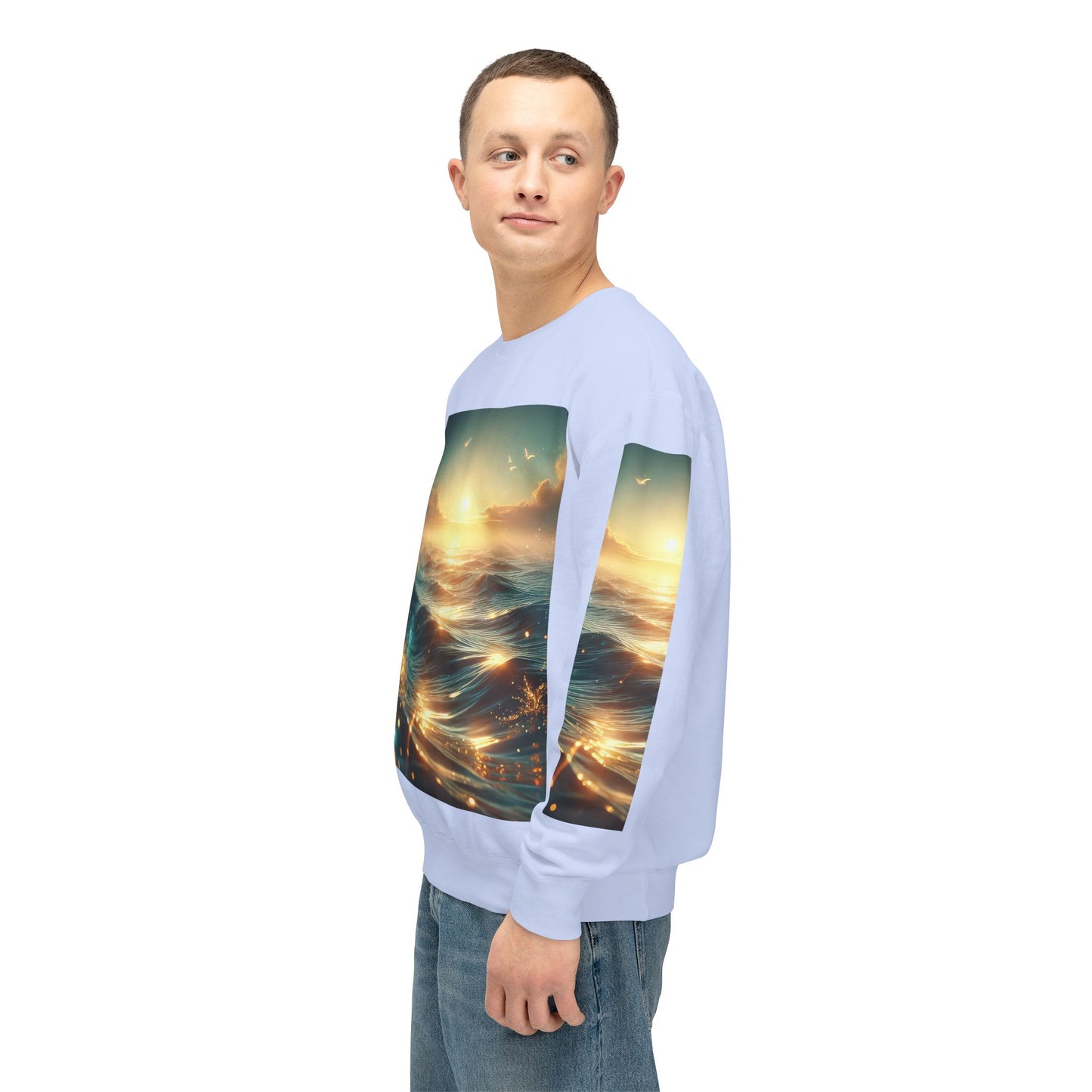 Unisex Lightweight Crewneck Sweatshirt