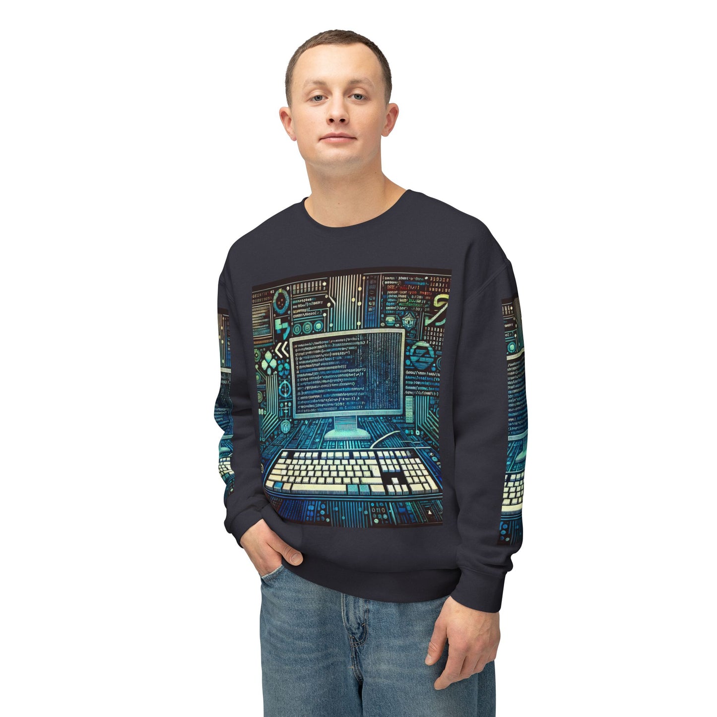 Unisex Lightweight Crewneck Sweatshirt