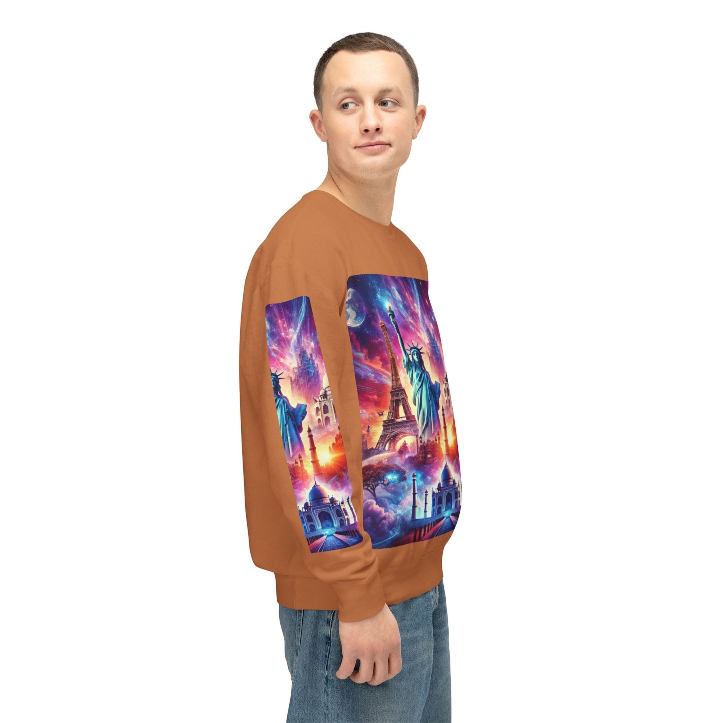 Unisex Lightweight Crewneck Sweatshirt