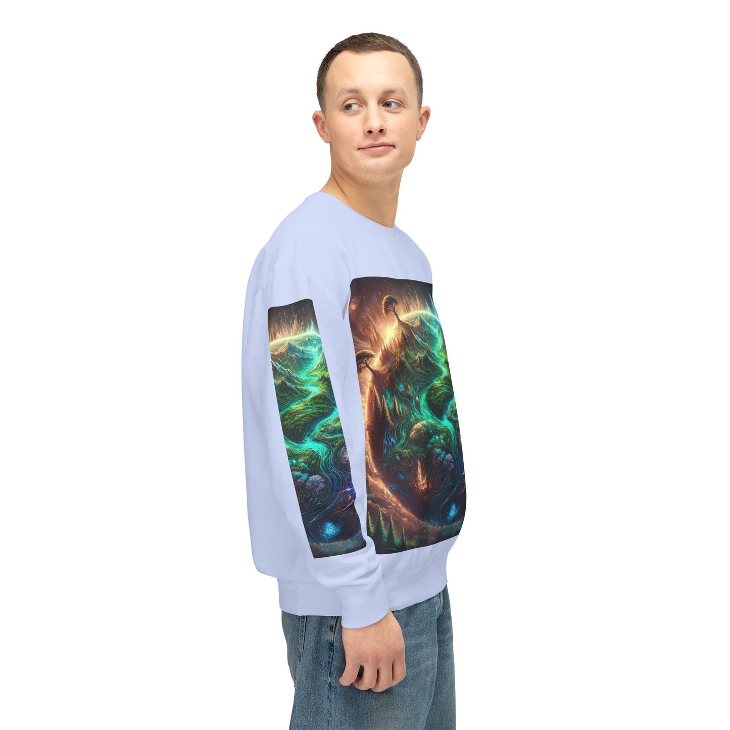 Unisex Lightweight Crewneck Sweatshirt