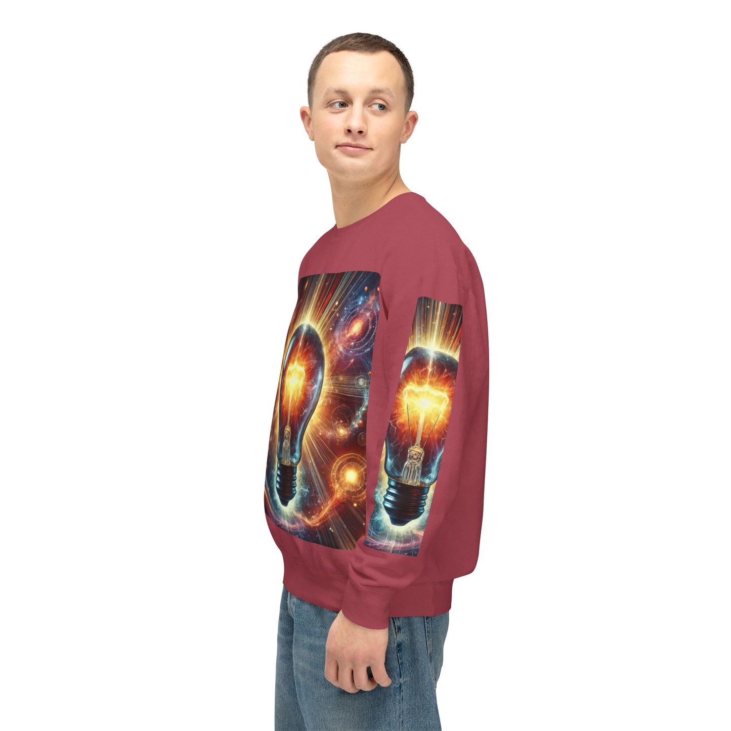 Unisex Lightweight Crewneck Sweatshirt