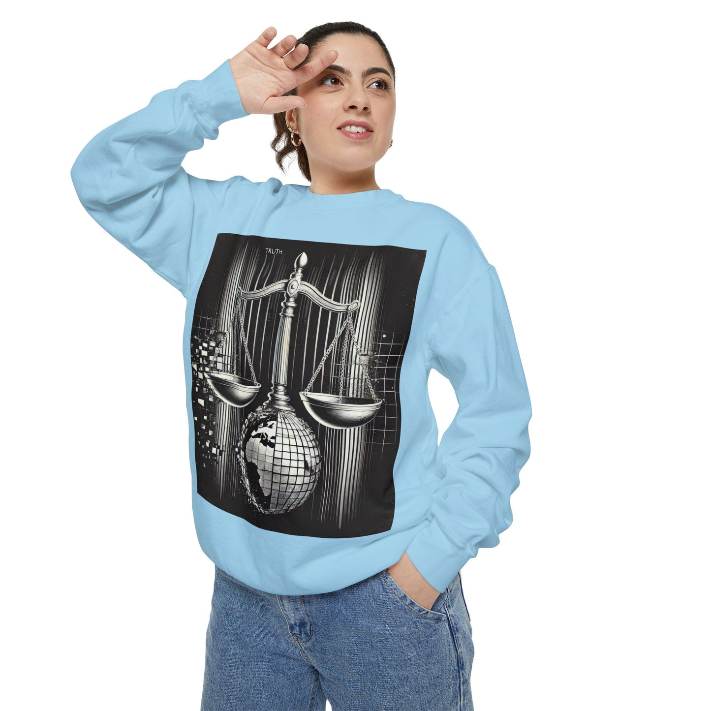 Unisex Garment-Dyed Sweatshirt