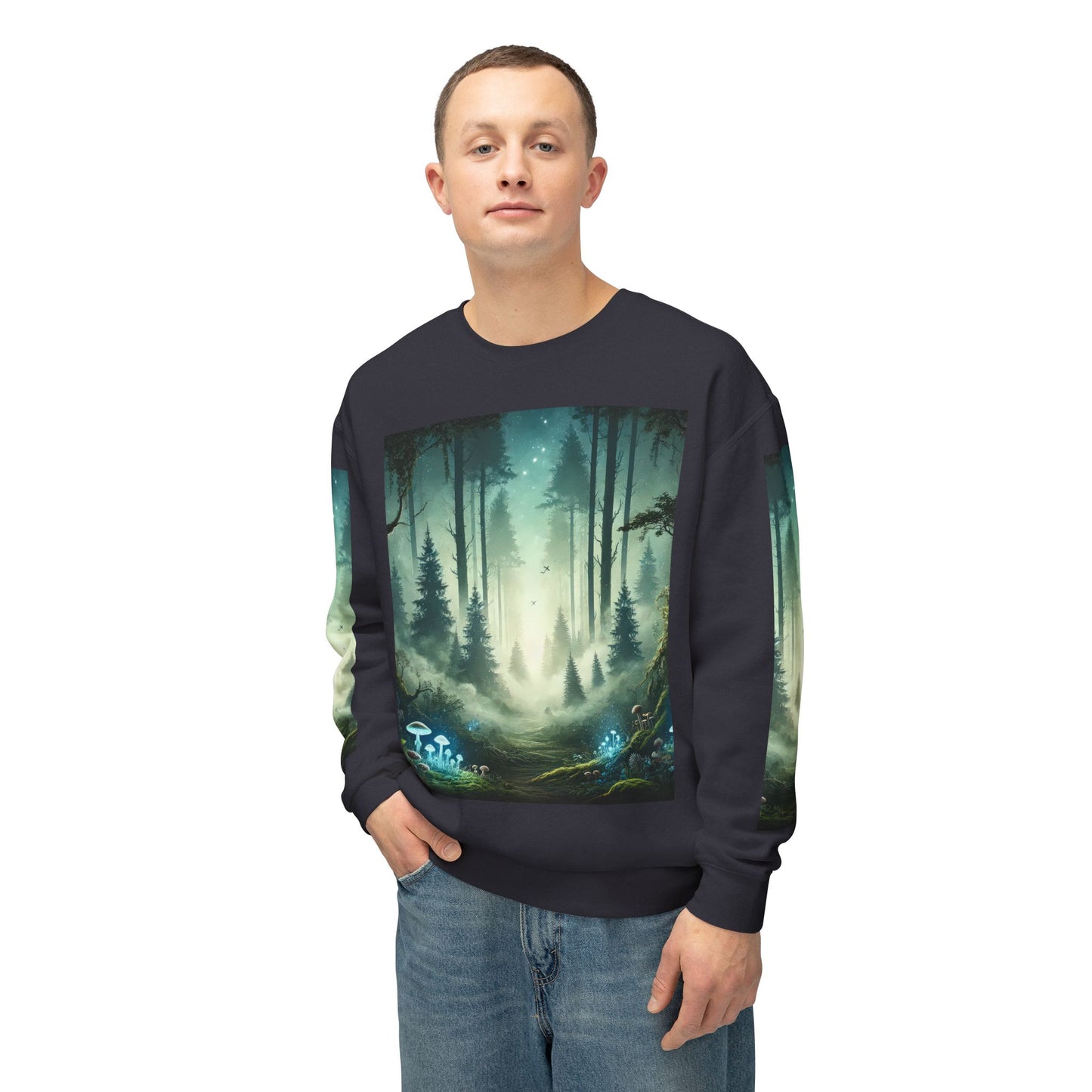 Unisex Lightweight Crewneck Sweatshirt