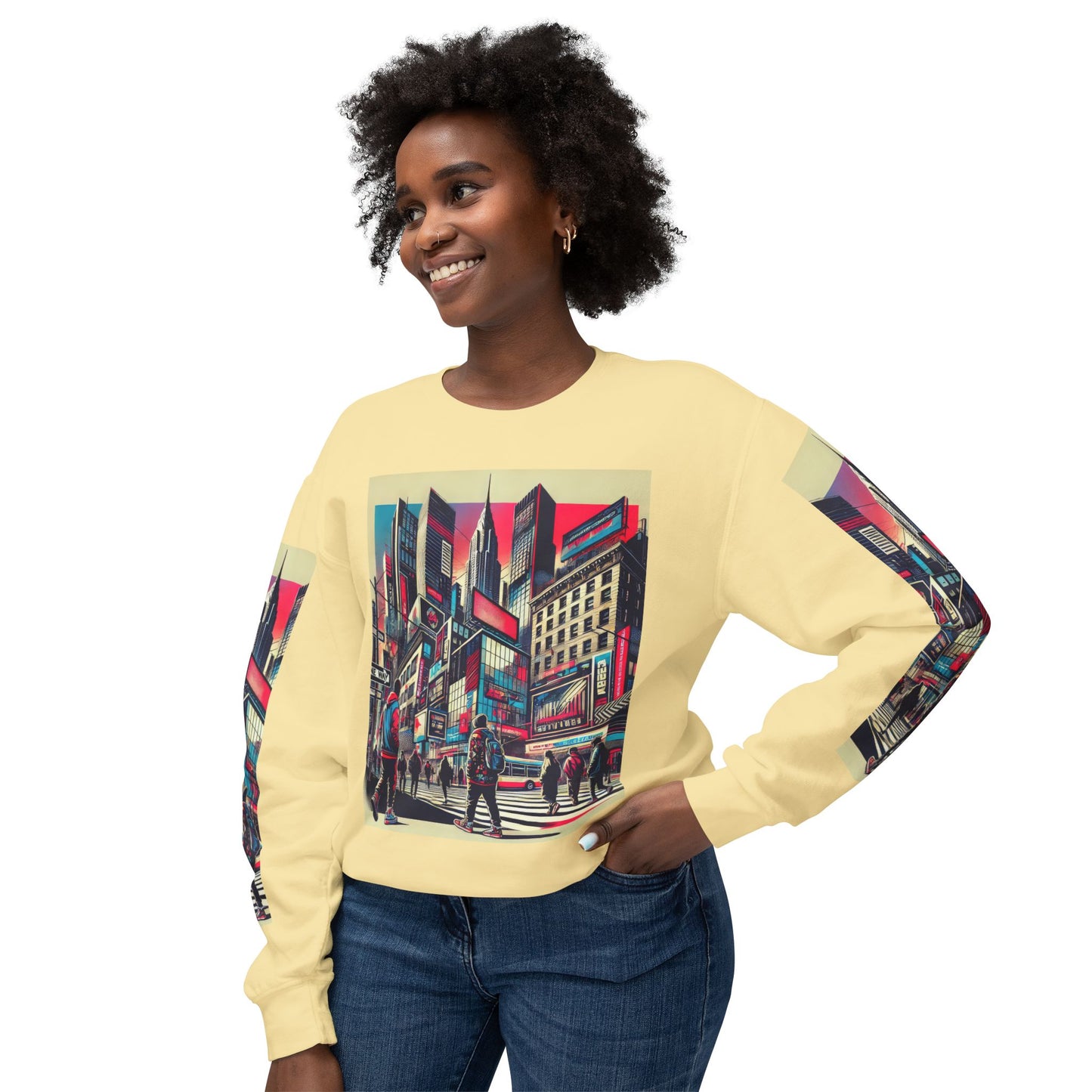 Unisex Lightweight Crewneck Sweatshirt