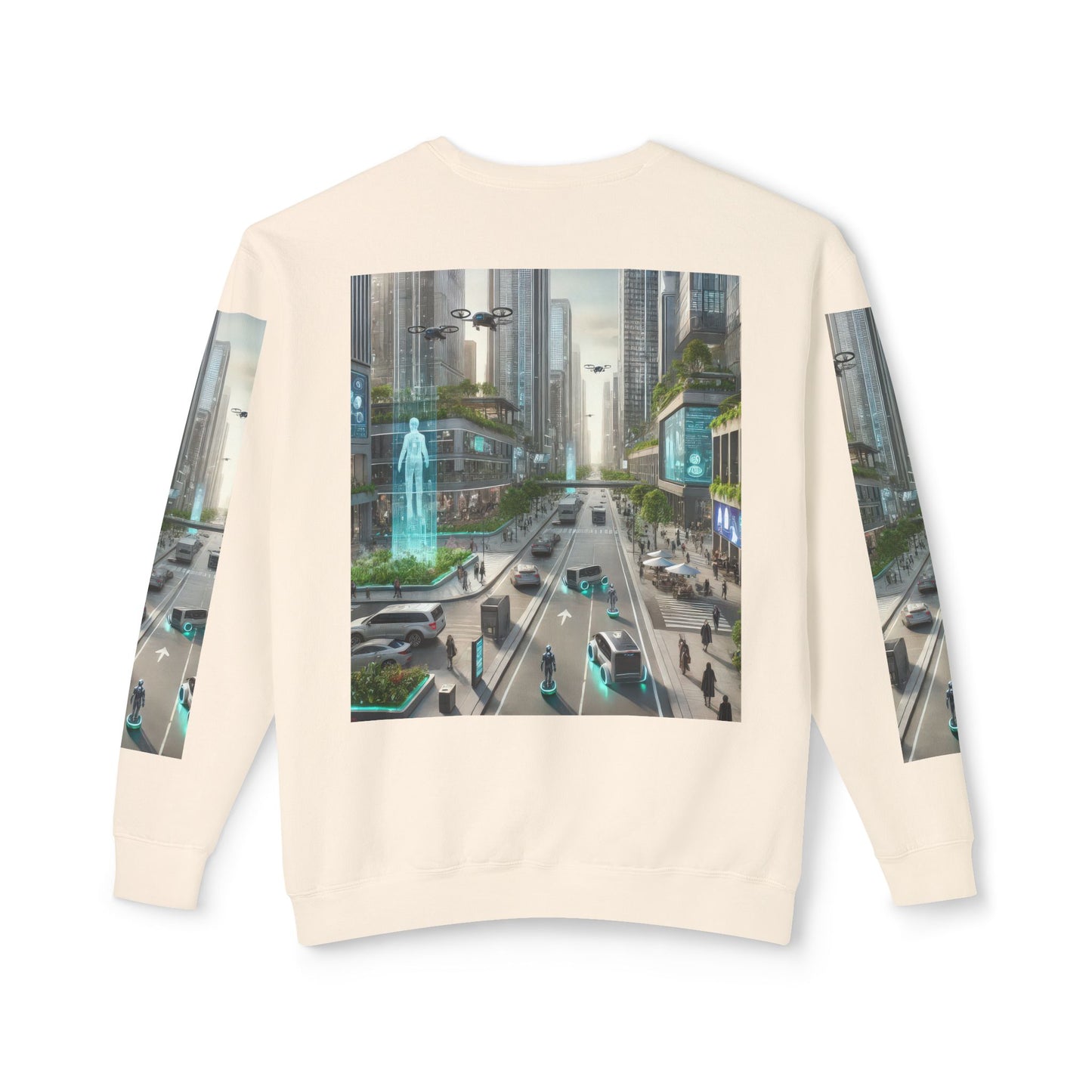 Unisex Lightweight Crewneck Sweatshirt