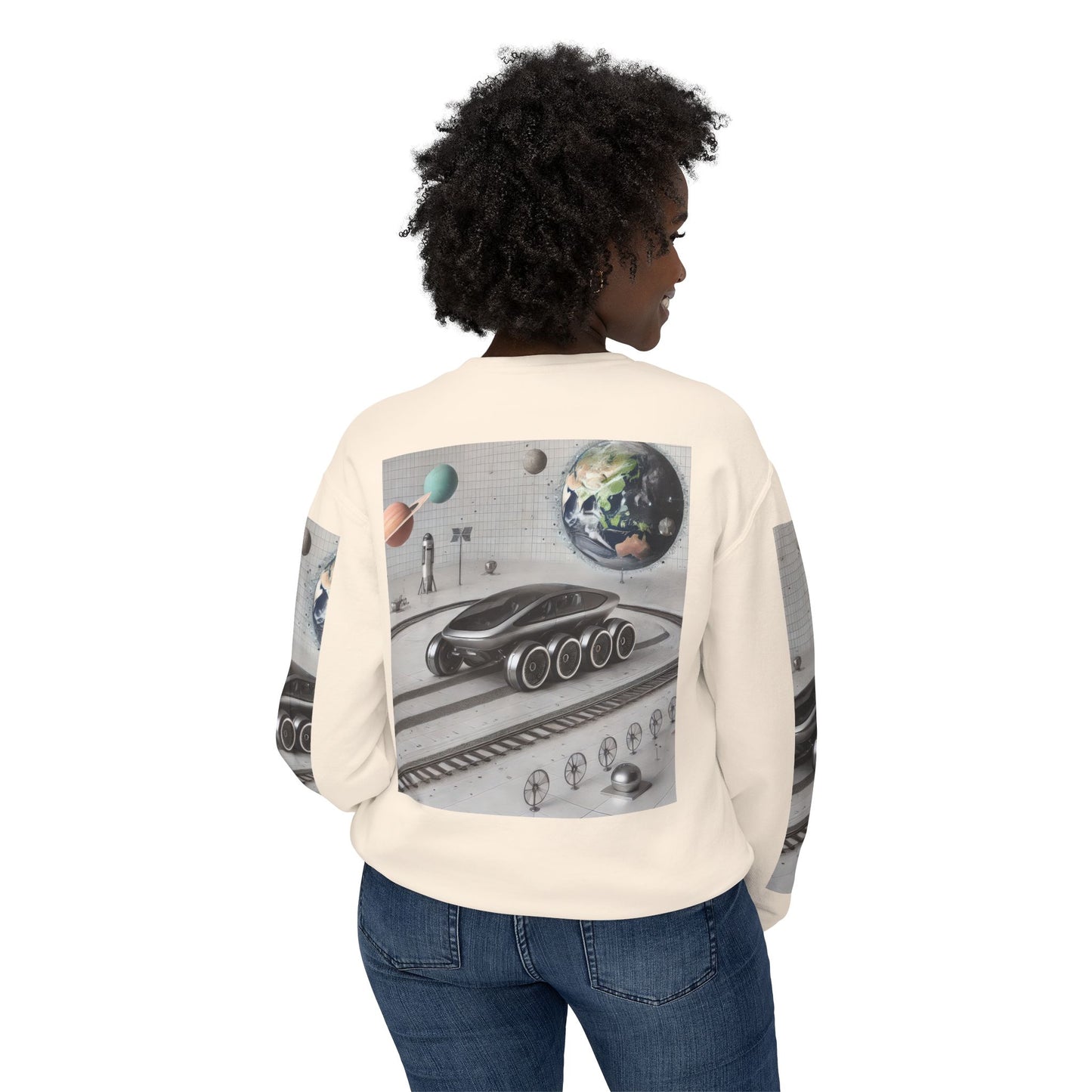 Unisex Lightweight Crewneck Sweatshirt