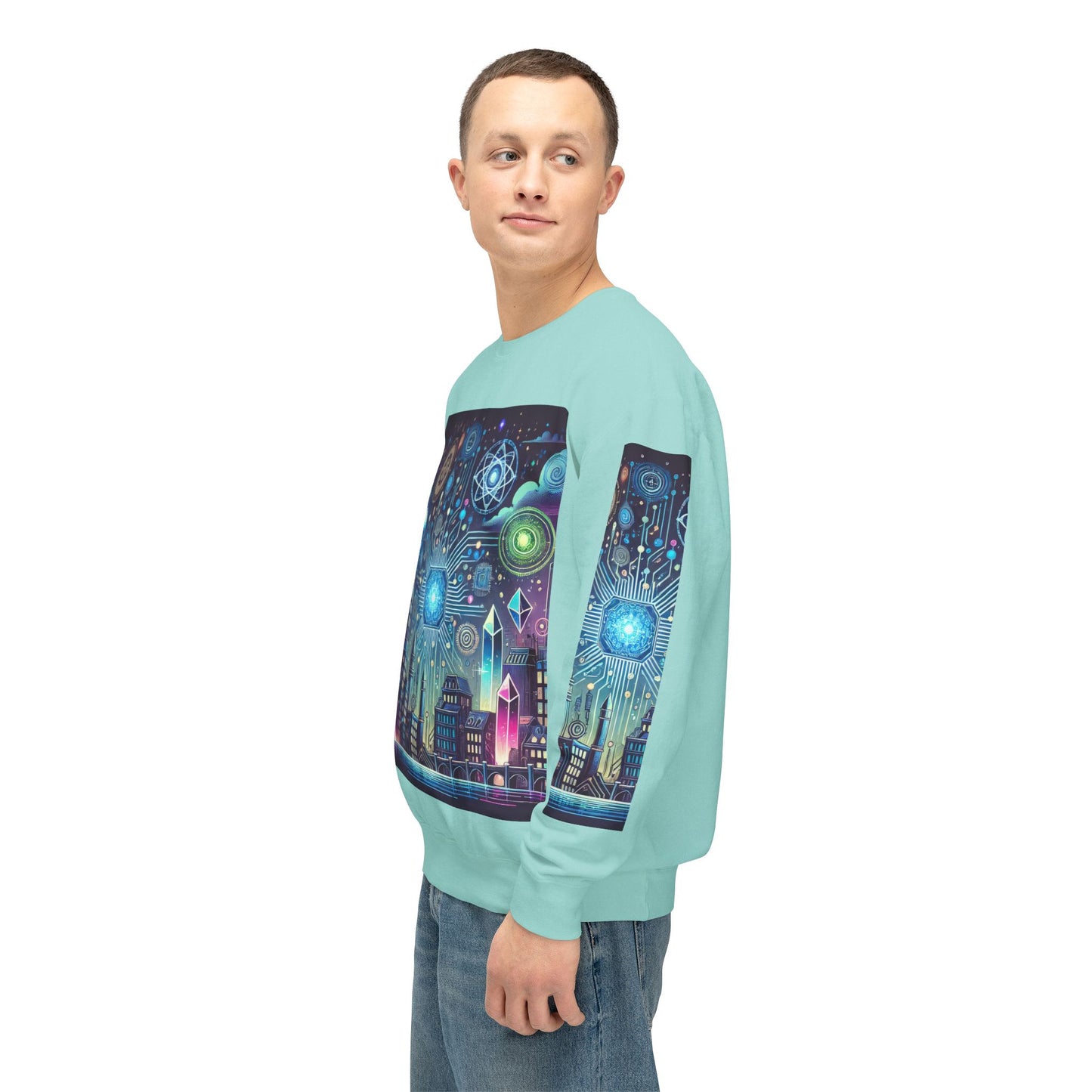 Unisex Lightweight Crewneck Sweatshirt