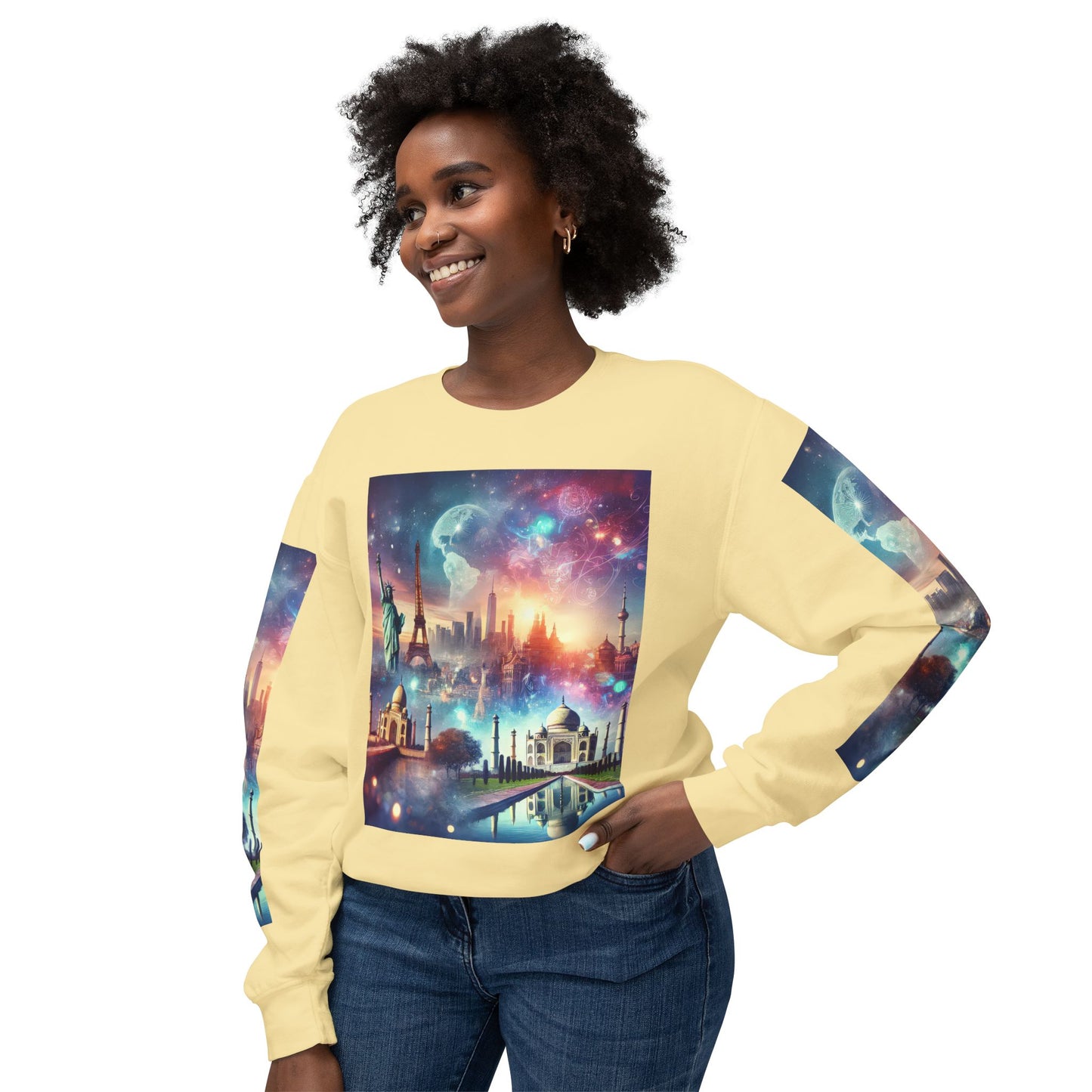 Unisex Lightweight Crewneck Sweatshirt