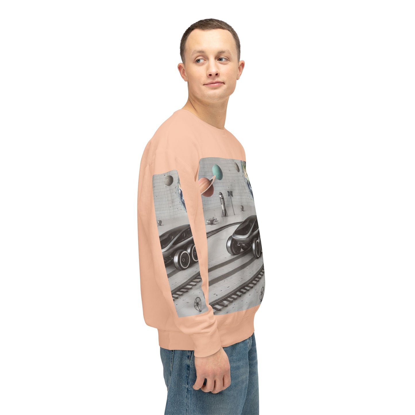 Unisex Lightweight Crewneck Sweatshirt